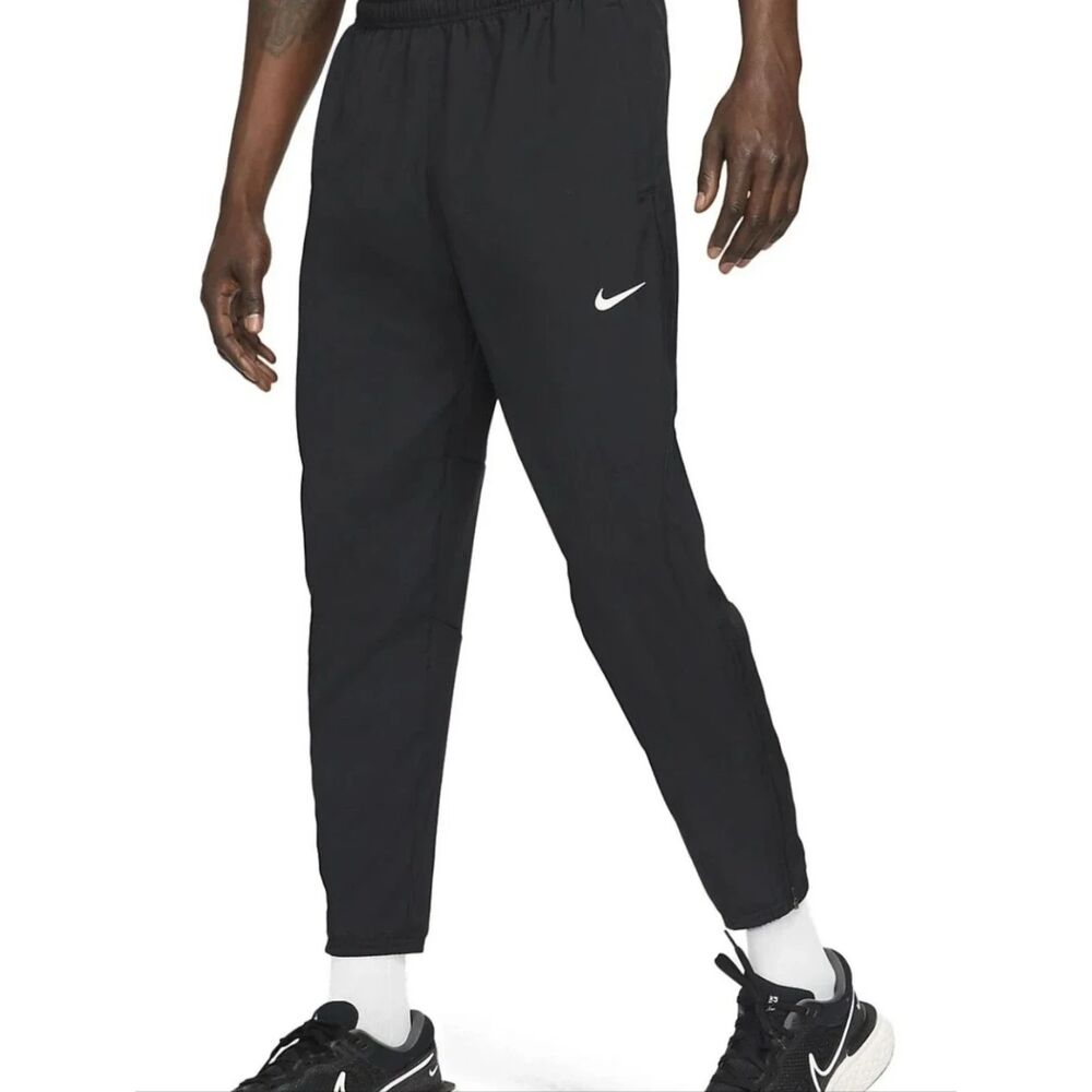 Nike Dri-FIT Challenger Running Pants Black XXL Tapered Joggers Lightweight